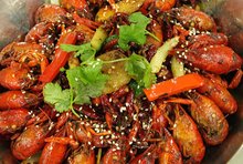 超級(jí)好吃的干鍋蝦，聞著香，吃著爽！