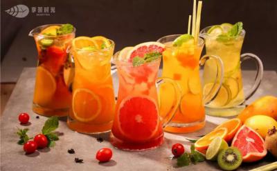 奶茶制作，自己DIY秋季美顏水果茶，超簡單！
